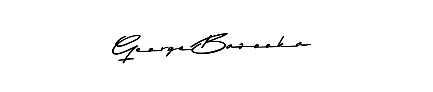 How to make George Bazooka signature? Asem Kandis PERSONAL USE is a professional autograph style. Create handwritten signature for George Bazooka name. George Bazooka signature style 9 images and pictures png