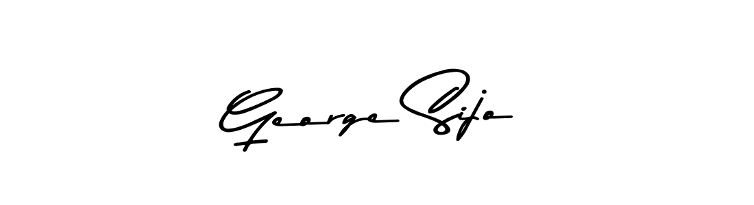 Use a signature maker to create a handwritten signature online. With this signature software, you can design (Asem Kandis PERSONAL USE) your own signature for name George Sijo. George Sijo signature style 9 images and pictures png