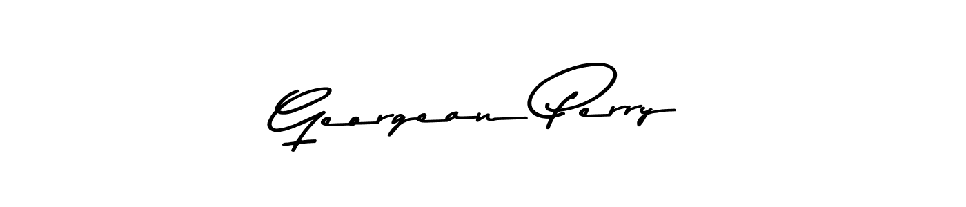 This is the best signature style for the Georgean Perry name. Also you like these signature font (Asem Kandis PERSONAL USE). Mix name signature. Georgean Perry signature style 9 images and pictures png