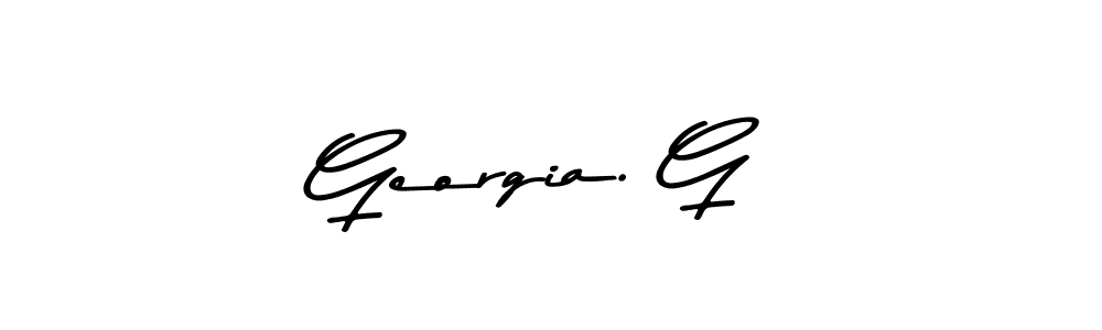 Georgia. G stylish signature style. Best Handwritten Sign (Asem Kandis PERSONAL USE) for my name. Handwritten Signature Collection Ideas for my name Georgia. G. Georgia. G signature style 9 images and pictures png