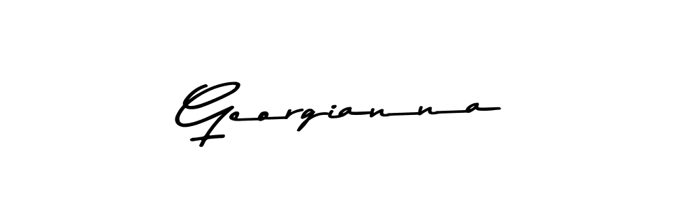 Make a beautiful signature design for name Georgianna. Use this online signature maker to create a handwritten signature for free. Georgianna signature style 9 images and pictures png