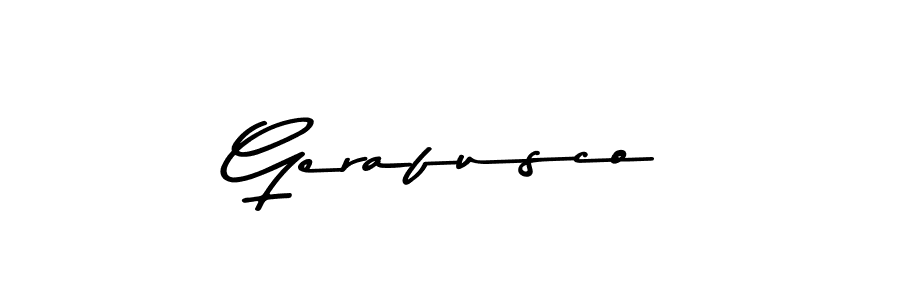 Create a beautiful signature design for name Gerafusco. With this signature (Asem Kandis PERSONAL USE) fonts, you can make a handwritten signature for free. Gerafusco signature style 9 images and pictures png