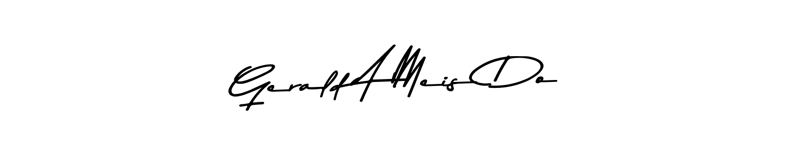 Also we have Gerald A Meis Do name is the best signature style. Create professional handwritten signature collection using Asem Kandis PERSONAL USE autograph style. Gerald A Meis Do signature style 9 images and pictures png