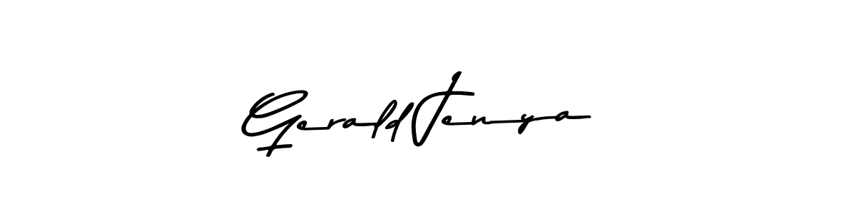 How to make Gerald Jenya signature? Asem Kandis PERSONAL USE is a professional autograph style. Create handwritten signature for Gerald Jenya name. Gerald Jenya signature style 9 images and pictures png