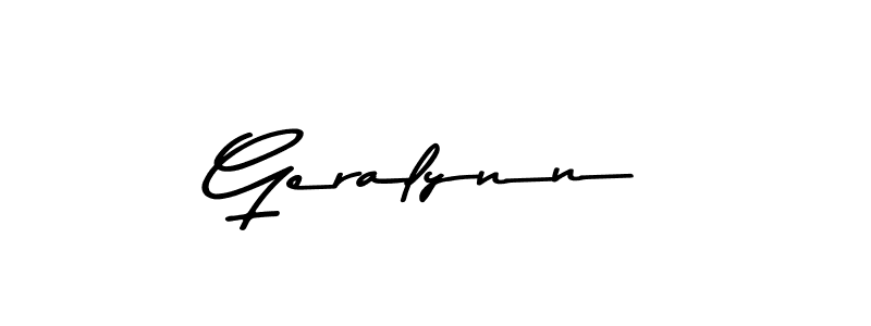You should practise on your own different ways (Asem Kandis PERSONAL USE) to write your name (Geralynn) in signature. don't let someone else do it for you. Geralynn signature style 9 images and pictures png