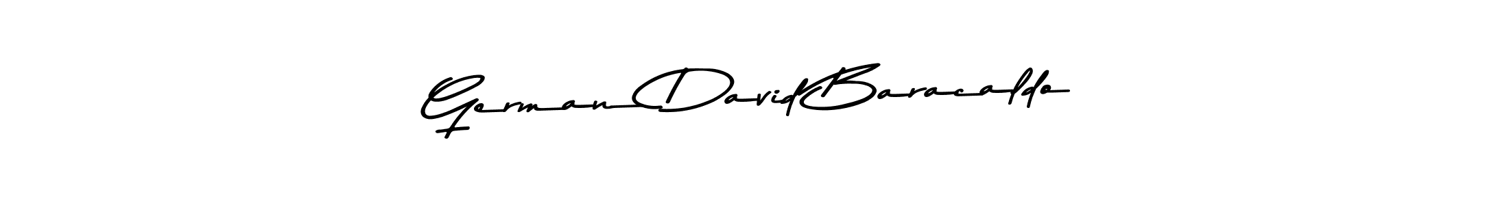 Also we have German David Baracaldo name is the best signature style. Create professional handwritten signature collection using Asem Kandis PERSONAL USE autograph style. German David Baracaldo signature style 9 images and pictures png