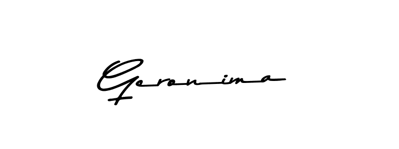 You can use this online signature creator to create a handwritten signature for the name Geronima. This is the best online autograph maker. Geronima signature style 9 images and pictures png