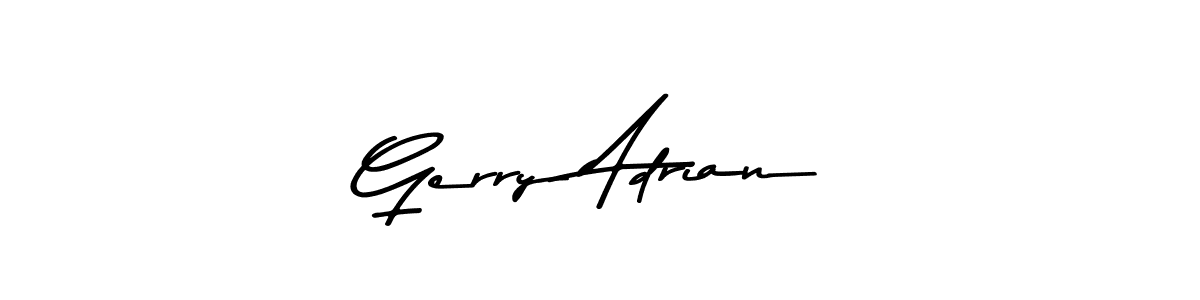 Similarly Asem Kandis PERSONAL USE is the best handwritten signature design. Signature creator online .You can use it as an online autograph creator for name Gerry Adrian. Gerry Adrian signature style 9 images and pictures png