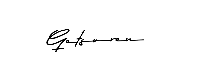 Create a beautiful signature design for name Getsuren. With this signature (Asem Kandis PERSONAL USE) fonts, you can make a handwritten signature for free. Getsuren signature style 9 images and pictures png