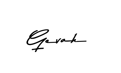 Also You can easily find your signature by using the search form. We will create Gevah name handwritten signature images for you free of cost using Asem Kandis PERSONAL USE sign style. Gevah signature style 9 images and pictures png