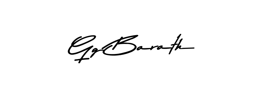 Design your own signature with our free online signature maker. With this signature software, you can create a handwritten (Asem Kandis PERSONAL USE) signature for name Gg Barath. Gg Barath signature style 9 images and pictures png