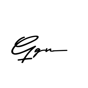 Design your own signature with our free online signature maker. With this signature software, you can create a handwritten (Asem Kandis PERSONAL USE) signature for name Ggn. Ggn signature style 9 images and pictures png