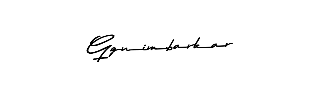 Use a signature maker to create a handwritten signature online. With this signature software, you can design (Asem Kandis PERSONAL USE) your own signature for name Ggnimbarkar. Ggnimbarkar signature style 9 images and pictures png