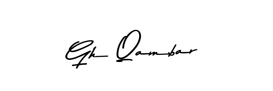 You should practise on your own different ways (Asem Kandis PERSONAL USE) to write your name (Gh Qambar) in signature. don't let someone else do it for you. Gh Qambar signature style 9 images and pictures png