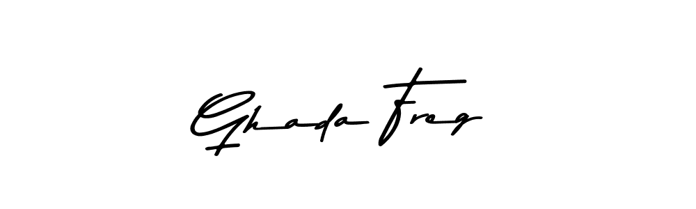 Here are the top 10 professional signature styles for the name Ghada Freg. These are the best autograph styles you can use for your name. Ghada Freg signature style 9 images and pictures png