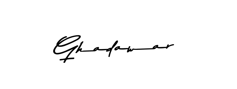 Ghadawar stylish signature style. Best Handwritten Sign (Asem Kandis PERSONAL USE) for my name. Handwritten Signature Collection Ideas for my name Ghadawar. Ghadawar signature style 9 images and pictures png