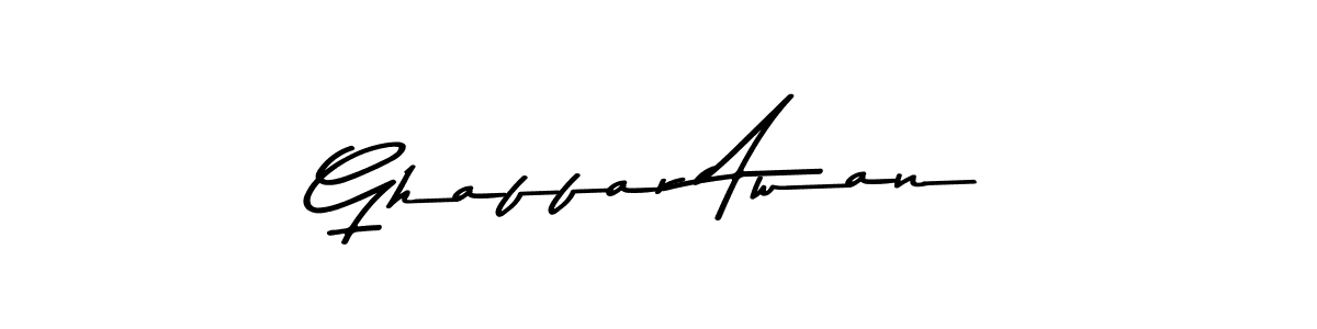 Make a beautiful signature design for name Ghaffar Awan. Use this online signature maker to create a handwritten signature for free. Ghaffar Awan signature style 9 images and pictures png