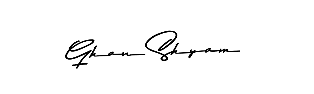 How to Draw Ghan Shyam signature style? Asem Kandis PERSONAL USE is a latest design signature styles for name Ghan Shyam. Ghan Shyam signature style 9 images and pictures png