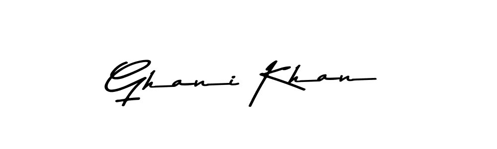 Ghani Khan stylish signature style. Best Handwritten Sign (Asem Kandis PERSONAL USE) for my name. Handwritten Signature Collection Ideas for my name Ghani Khan. Ghani Khan signature style 9 images and pictures png