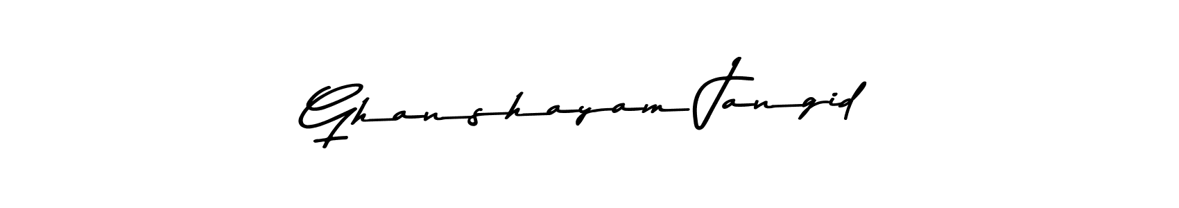 Here are the top 10 professional signature styles for the name Ghanshayam Jangid. These are the best autograph styles you can use for your name. Ghanshayam Jangid signature style 9 images and pictures png