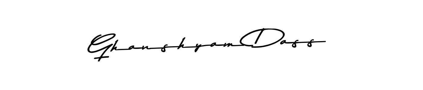Asem Kandis PERSONAL USE is a professional signature style that is perfect for those who want to add a touch of class to their signature. It is also a great choice for those who want to make their signature more unique. Get Ghanshyam Dass name to fancy signature for free. Ghanshyam Dass signature style 9 images and pictures png