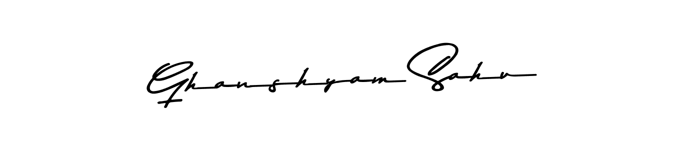 Similarly Asem Kandis PERSONAL USE is the best handwritten signature design. Signature creator online .You can use it as an online autograph creator for name Ghanshyam Sahu. Ghanshyam Sahu signature style 9 images and pictures png