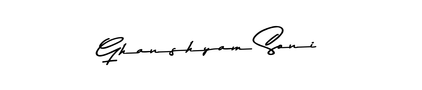 Here are the top 10 professional signature styles for the name Ghanshyam Soni. These are the best autograph styles you can use for your name. Ghanshyam Soni signature style 9 images and pictures png