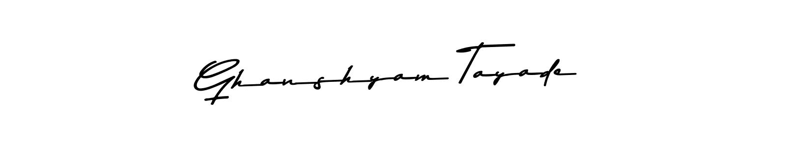 The best way (Asem Kandis PERSONAL USE) to make a short signature is to pick only two or three words in your name. The name Ghanshyam Tayade include a total of six letters. For converting this name. Ghanshyam Tayade signature style 9 images and pictures png