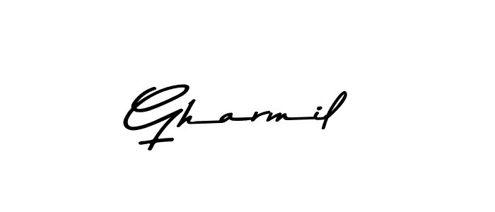 Once you've used our free online signature maker to create your best signature Asem Kandis PERSONAL USE style, it's time to enjoy all of the benefits that Gharmil name signing documents. Gharmil signature style 9 images and pictures png