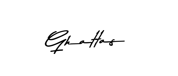 Use a signature maker to create a handwritten signature online. With this signature software, you can design (Asem Kandis PERSONAL USE) your own signature for name Ghattas. Ghattas signature style 9 images and pictures png