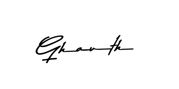 How to make Ghauth name signature. Use Asem Kandis PERSONAL USE style for creating short signs online. This is the latest handwritten sign. Ghauth signature style 9 images and pictures png