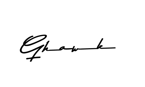 How to make Ghawk name signature. Use Asem Kandis PERSONAL USE style for creating short signs online. This is the latest handwritten sign. Ghawk signature style 9 images and pictures png