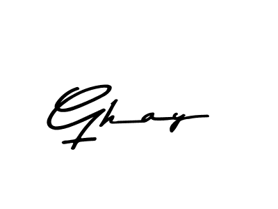 How to make Ghay signature? Asem Kandis PERSONAL USE is a professional autograph style. Create handwritten signature for Ghay name. Ghay signature style 9 images and pictures png