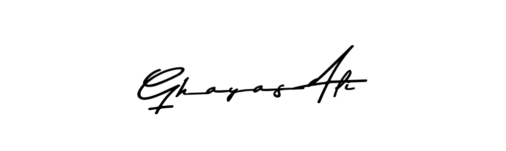 How to make Ghayas Ali signature? Asem Kandis PERSONAL USE is a professional autograph style. Create handwritten signature for Ghayas Ali name. Ghayas Ali signature style 9 images and pictures png