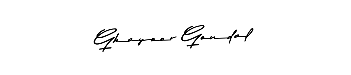 How to Draw Ghayoor Gondal signature style? Asem Kandis PERSONAL USE is a latest design signature styles for name Ghayoor Gondal. Ghayoor Gondal signature style 9 images and pictures png