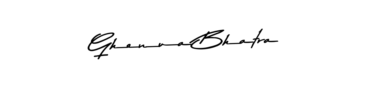 Also we have Ghenua Bhatra name is the best signature style. Create professional handwritten signature collection using Asem Kandis PERSONAL USE autograph style. Ghenua Bhatra signature style 9 images and pictures png