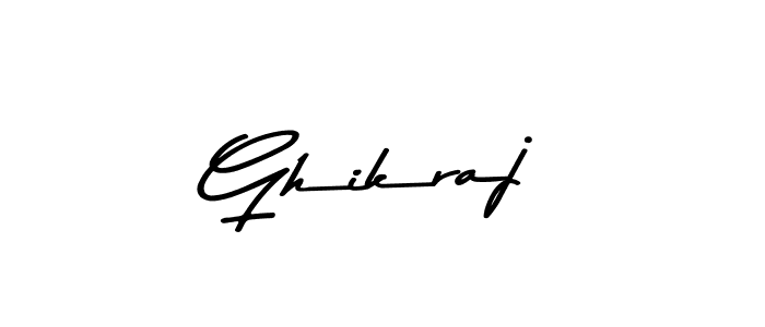 Ghikraj stylish signature style. Best Handwritten Sign (Asem Kandis PERSONAL USE) for my name. Handwritten Signature Collection Ideas for my name Ghikraj. Ghikraj signature style 9 images and pictures png