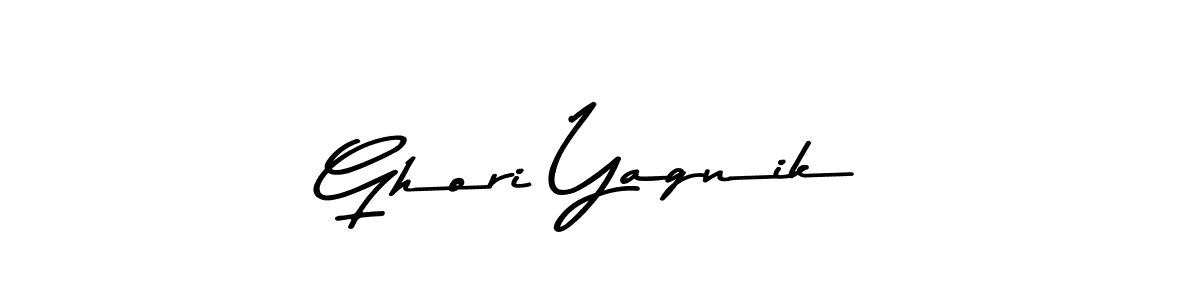 Asem Kandis PERSONAL USE is a professional signature style that is perfect for those who want to add a touch of class to their signature. It is also a great choice for those who want to make their signature more unique. Get Ghori Yagnik name to fancy signature for free. Ghori Yagnik signature style 9 images and pictures png