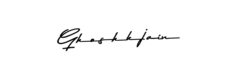 Also You can easily find your signature by using the search form. We will create Ghoshkjain name handwritten signature images for you free of cost using Asem Kandis PERSONAL USE sign style. Ghoshkjain signature style 9 images and pictures png
