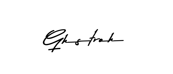 Here are the top 10 professional signature styles for the name Ghstroh. These are the best autograph styles you can use for your name. Ghstroh signature style 9 images and pictures png