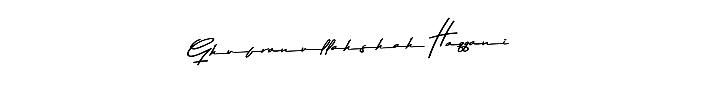 Design your own signature with our free online signature maker. With this signature software, you can create a handwritten (Asem Kandis PERSONAL USE) signature for name Ghufranullahshah Haqqani. Ghufranullahshah Haqqani signature style 9 images and pictures png