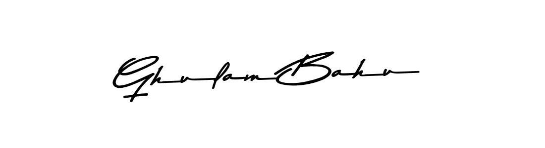 It looks lik you need a new signature style for name Ghulam Bahu. Design unique handwritten (Asem Kandis PERSONAL USE) signature with our free signature maker in just a few clicks. Ghulam Bahu signature style 9 images and pictures png