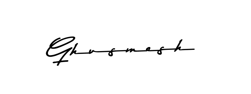 Make a short Ghusmesh signature style. Manage your documents anywhere anytime using Asem Kandis PERSONAL USE. Create and add eSignatures, submit forms, share and send files easily. Ghusmesh signature style 9 images and pictures png