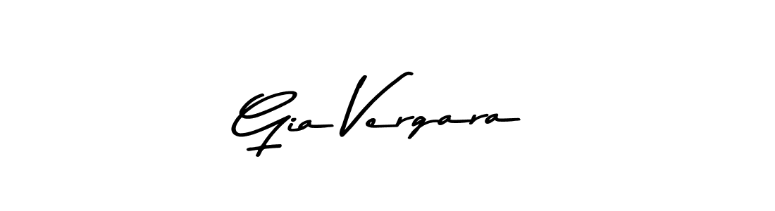 Make a short Gia Vergara signature style. Manage your documents anywhere anytime using Asem Kandis PERSONAL USE. Create and add eSignatures, submit forms, share and send files easily. Gia Vergara signature style 9 images and pictures png