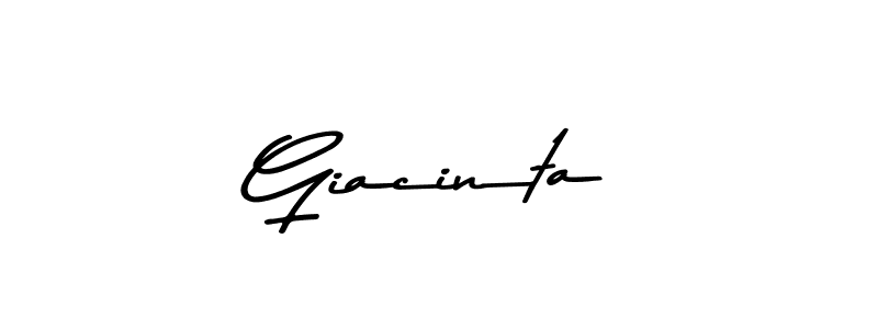 Use a signature maker to create a handwritten signature online. With this signature software, you can design (Asem Kandis PERSONAL USE) your own signature for name Giacinta. Giacinta signature style 9 images and pictures png