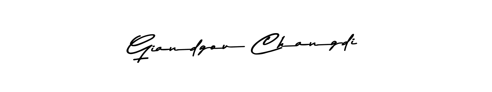 Use a signature maker to create a handwritten signature online. With this signature software, you can design (Asem Kandis PERSONAL USE) your own signature for name Giandgou Changdi. Giandgou Changdi signature style 9 images and pictures png