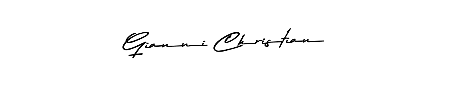 Similarly Asem Kandis PERSONAL USE is the best handwritten signature design. Signature creator online .You can use it as an online autograph creator for name Gianni Christian. Gianni Christian signature style 9 images and pictures png