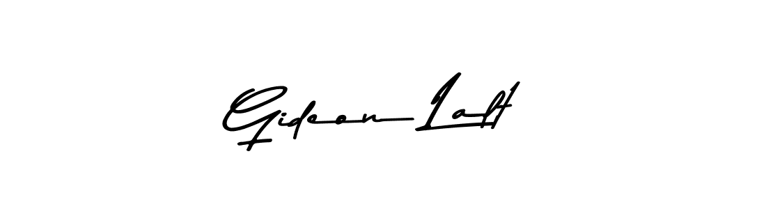 It looks lik you need a new signature style for name Gideon Lalt. Design unique handwritten (Asem Kandis PERSONAL USE) signature with our free signature maker in just a few clicks. Gideon Lalt signature style 9 images and pictures png