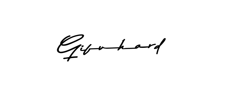 Also You can easily find your signature by using the search form. We will create Gifuhard name handwritten signature images for you free of cost using Asem Kandis PERSONAL USE sign style. Gifuhard signature style 9 images and pictures png