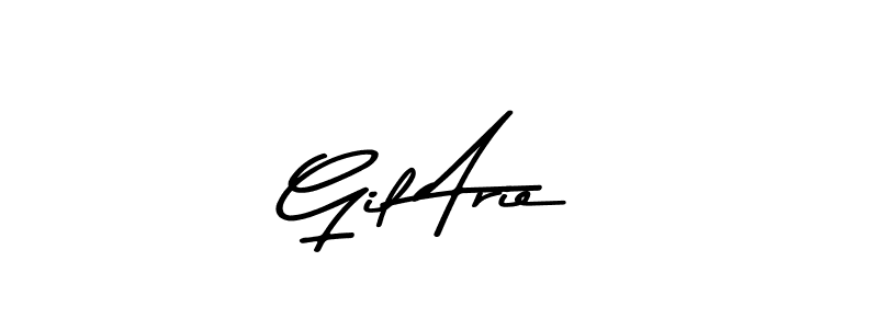 Create a beautiful signature design for name Gil Arie. With this signature (Asem Kandis PERSONAL USE) fonts, you can make a handwritten signature for free. Gil Arie signature style 9 images and pictures png